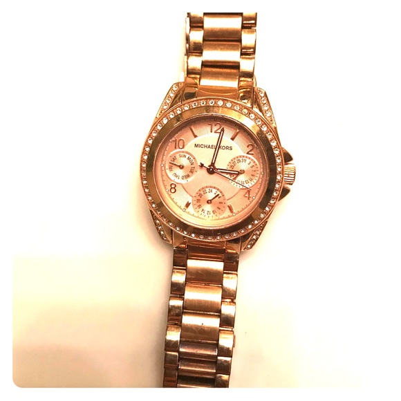 Michael kors rose gold Blair watch - Picture 1 of 4